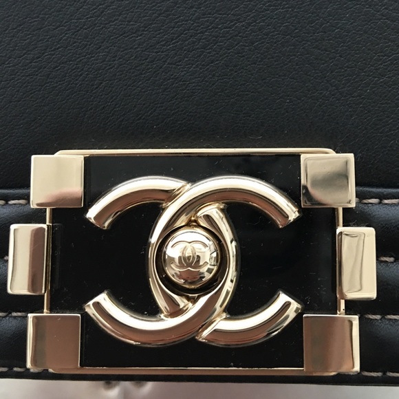 Chanel Bicolor Le Boy Flap Bag - Picture 9 of 14